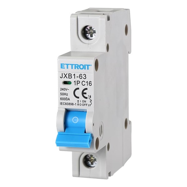 1P Monopolar Automatic Thermal Switch 220V Stotz 1 DIN Module