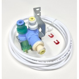 Whirlpool, Kenmore, KitchenAid New Robertshaw Water Inlet Valve Kit For Whirlpool 2186486 1 YEAR WARRANTY