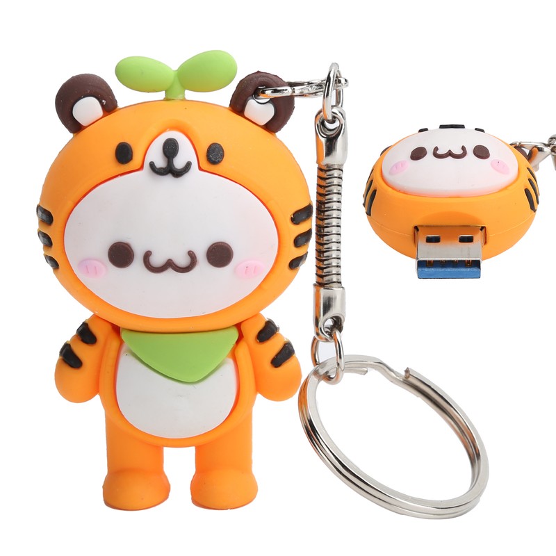 U Disk USB2.0 Memory Flash Drive with TypeC Adapter Computer