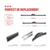 3 Front Windshield Wipers Wiper Blades Replacement for Honda Pilot