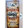 Sheridan Wyo Rodeo western Art Bob Coronato Embossed metal sign