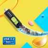 Aidata ACHO-UC300-256G-RBK/GN-I USB Memory, Black/Green, 256 GB USB Type-C Maximum