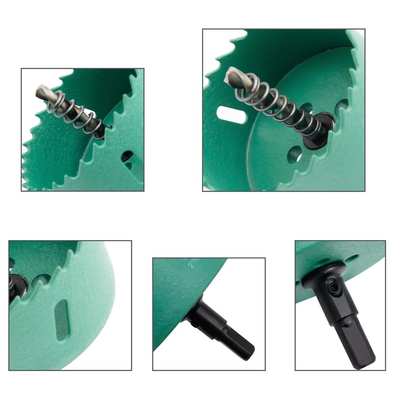 LAIWEI Hole Saw, Bi-Metal, Drilling, Drill Bit, Cutting Tool For