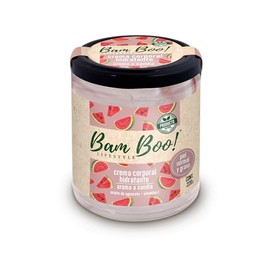 Crema Hidratante y Humectante para Cara y Cuerpo Sandía y Coco 220g Bam Boo! Lifestyle (Sandía)