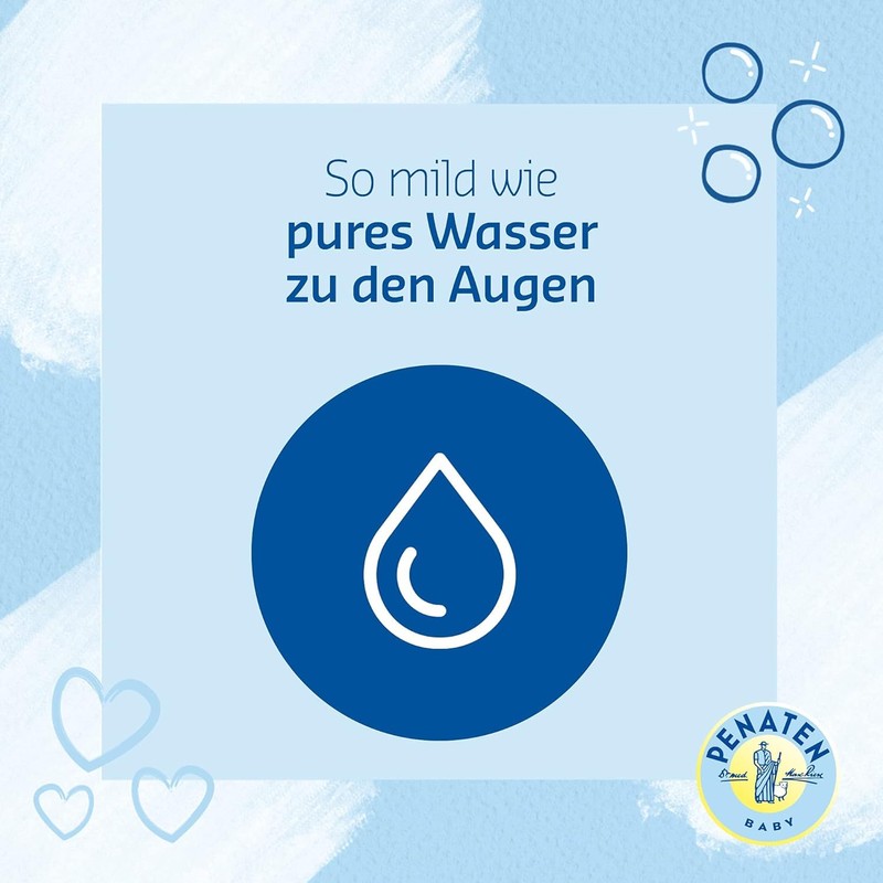 PENATEN Chamomile Bath (750 ml), Mild Baby Bath Additive for