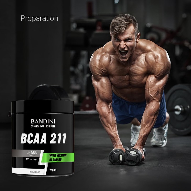 Bandini® BCAA 2:1:1 3000mg per Serving | 500 Vegan Tablets