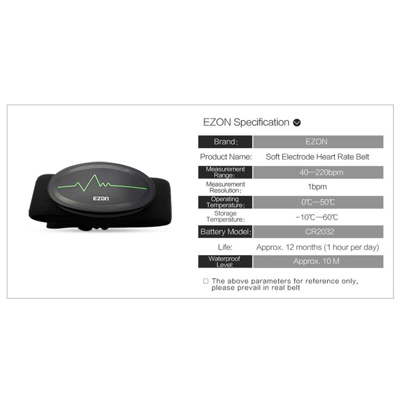 EZON Heart Rate Monitor for Men and Women Waterproof HR
