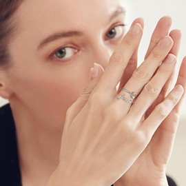 Faith over Fear Ring Sterling Silver Cross Mustard Seeds Adjustable Rings Faith Wrap Ring Christian Jewellery Gifts for Women Daughter