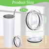 2 Pcs 20 Oz Replace Lids, Tumbler Replacement Replace Lids,