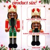Lunmon 12 Inch Nutcracker Stuffed Plush Doll Gifts for Christmas