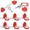 6pcs Cardiopulmonary Resuscitation Face Shield Portable Hygienic Pocket Facial Cover