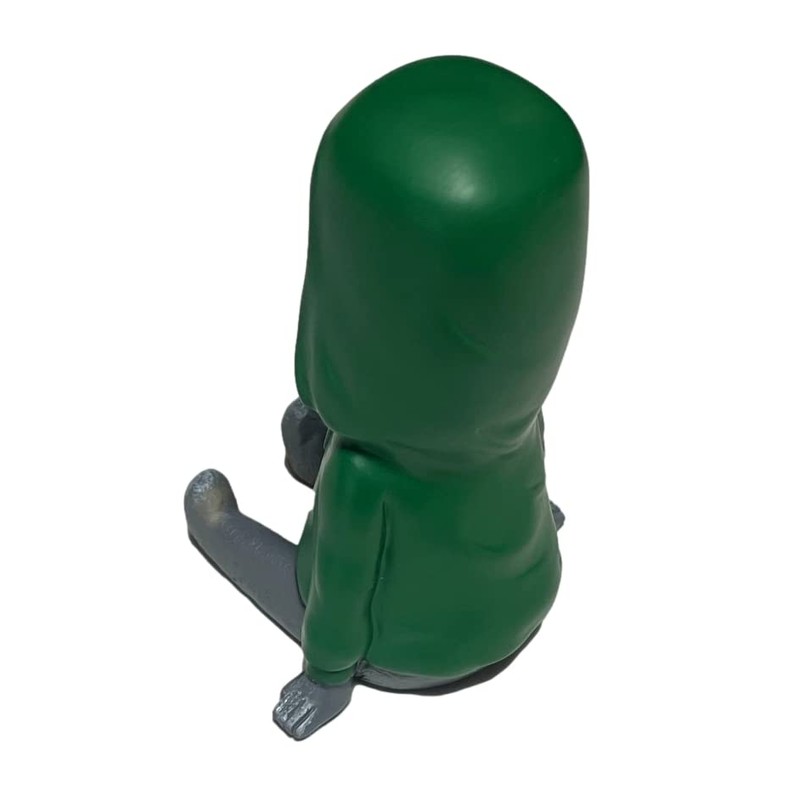 [Natura Style] Unique Smartphone Stand Moai Smartphone Desktop Holder (Gray)