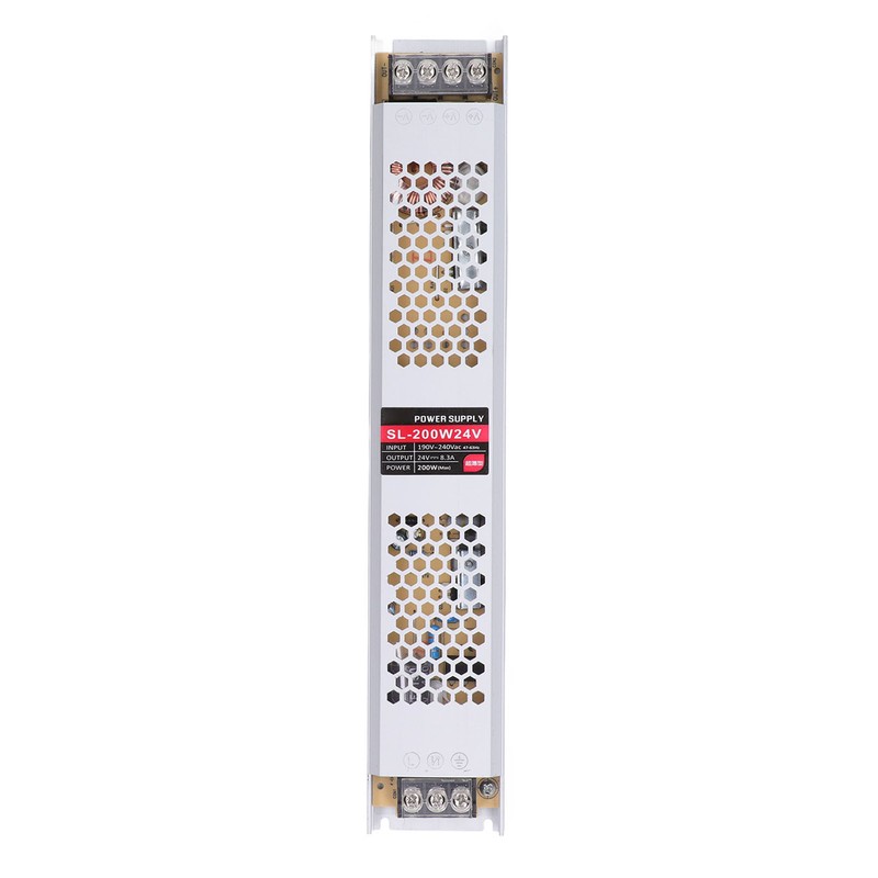 24V Power Supply Transformer 200W Ultra Thin LED Driver Beehive