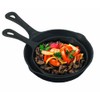 Heuck Pre-Seasoned Cast Iron Cookware 2-Piece Skillet Set