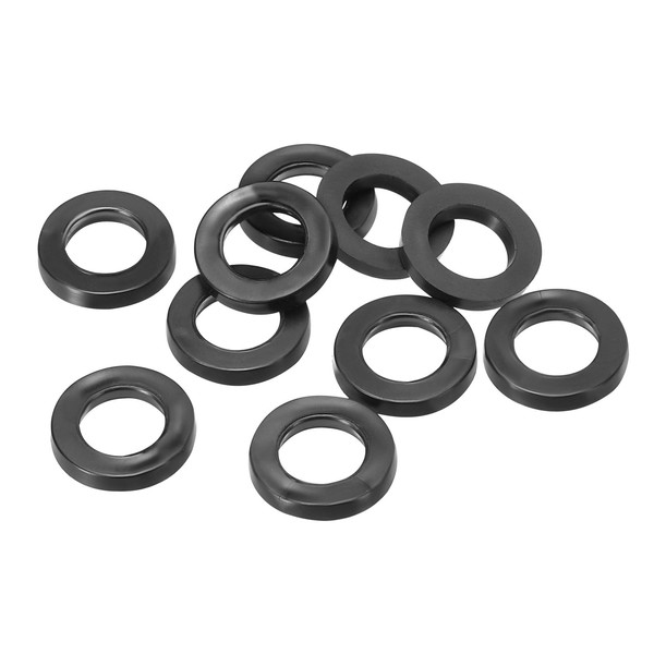 PATIKIL M10 Rubber Washers 40pcs 10mm ID 16mm OD 2.5mm