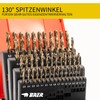 BaerCoil Twist Drill Bit Set 1-6 mm | 51-Piece HSS-Co