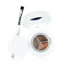 New CID Cosmetics i-Gel Browns Eyeliner Trio with Brush