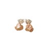 Golden Nugget Stud Earrings
