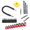 Flexible Screwdriver Extension Shaft Power Hand Tools Kit 27Pcs/Set Rod