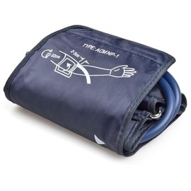 Replacement Cuff Blood Pressure Monitor Replacement Cuff Blood Pressure Monitor Arm Band Large Cuff for Bicep Circumference 22-32Cm (Blue)