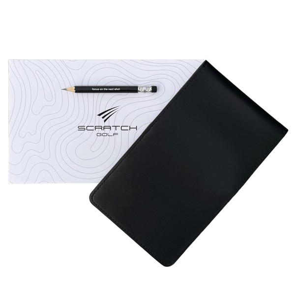 Generisch Scratch Golf Scorekartenhalter inkl. Bleistift | Premium Scorecard &