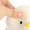 Cute Chick Shape USB Silicone LED Rechargeable Night Lamp Mini