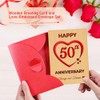Vovocas 50th Wedding Anniversary Card Gifts for Husband Him Men