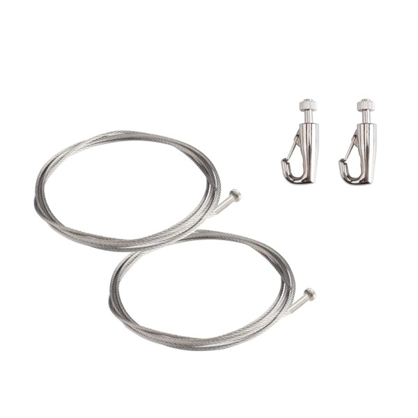Rissey Picture Rail Wire Hook Frame Hardware for Paintings, Posters,