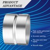 Hicarer 2 Pcs 4 Inch Galvanized Steel Duct Connector, Dryer