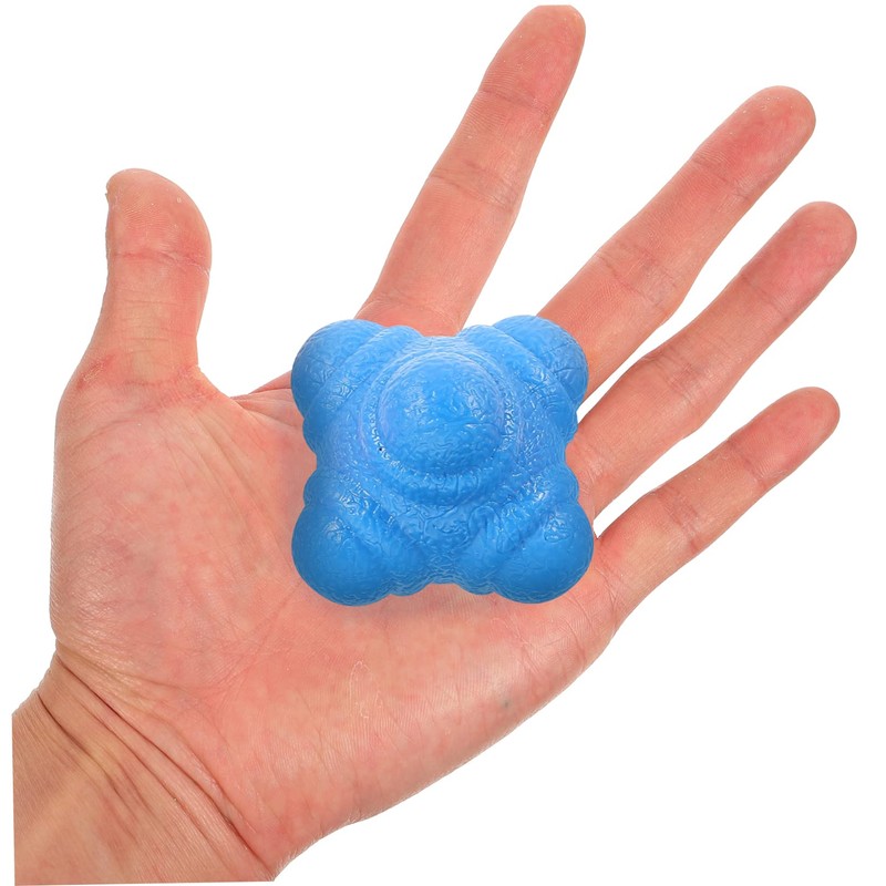 SUPVOX 6pcs Hexagonal Reaction Balls for Agility Training Durable Exercise
