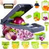 16 in 1 Vegetable Chopper,Veg Chopper and Dicer with 1.2L