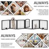 JSB 144-inch Extra Wide 30-inch Tall Dog gate with Door