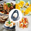 Boiled Egg Cutter, Egg Cutter, Egg Slicer, Stainless Steel, 2-in-1