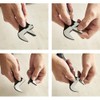 DEKTON DT20310 2-in-1 Stubby Adjustable Wrench, Silver