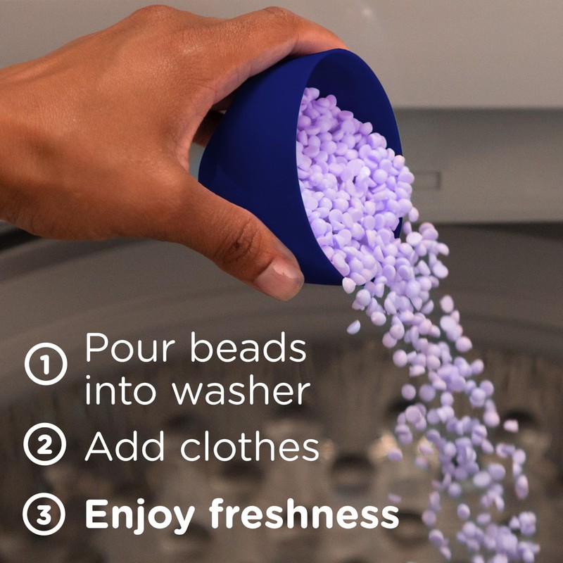 Downy Calm In-Wash Laundry Scent Booster Beads, Soothing Lavender and
