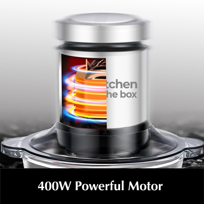 Kitchen in the box Mini Food Processors,Small Meat Grinder &