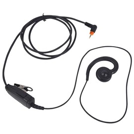 Juego de 2 auriculares giratorios con micrófono PTT para Motorola Wave Radio DLR110 TLK100 TLK110 SL300 SL1600 SL2600 SL3500e SL4000 SL7000e SL7550 SL7550e SL7580 SL7580 8 e SL777 590 SL8550
