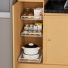 SANNO Expandable Pull Out Cabinet Organizer, Heavy Duty Under Sink