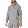 GANT Men's Reg Shield Hoodie, grey melange