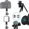 NIYATA 1 Set Tripod Thread Adapter 1/4 to 3/8 Inch,