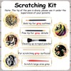 Muyohix Pack of 8 Scratch Pictures for Adults Scratch Art