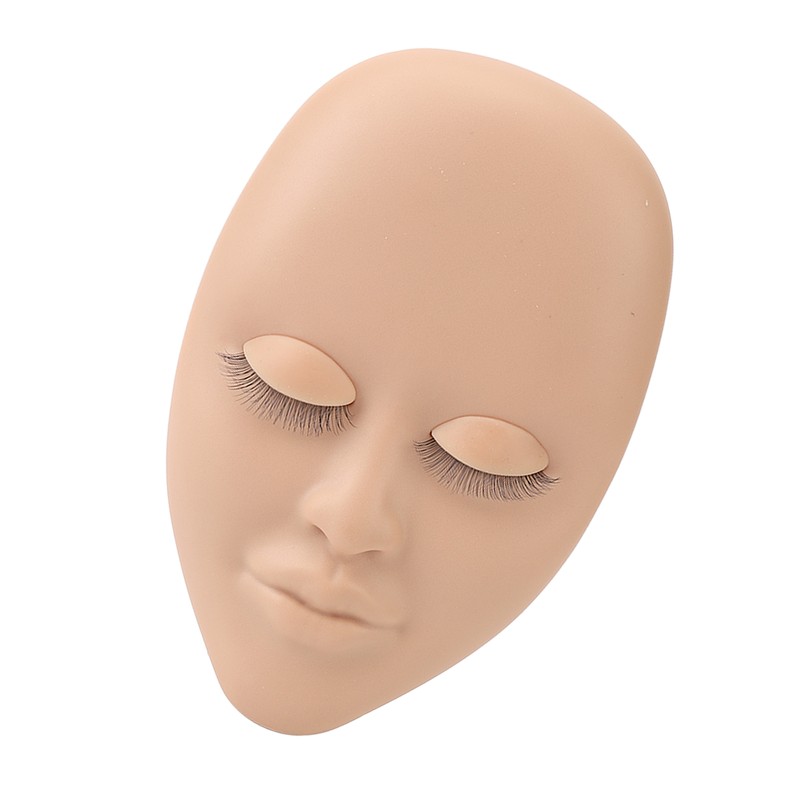 Eyelash Mannequin Head Makeup Lash Extension Training Practice Head with