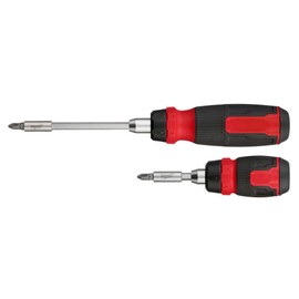 ASMRITI For Milwaukee 48-22-2905 14-in-1 Multi-Bit and 8-in-1 Ratcheting Screwdrivers, Red