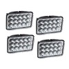 DOT 4PCS 4"X6" LED Headlights Compatible with Kenworth Peterbilt 378