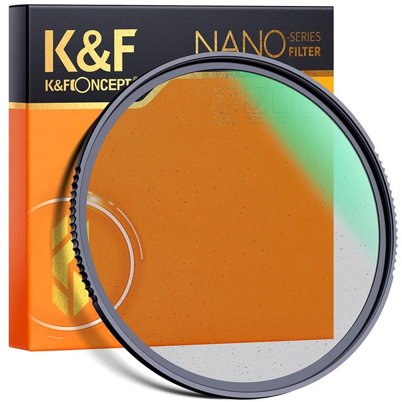 K&&F Concept Nano-X Black Mist Filter 1/4, HD, Waterproof, Anti