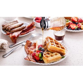 Decacer Pure Maple Syrup, Canada #1 Medium, 540ml/18.26oz