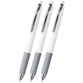 Pentel Oil Based Ballpoint Pen, Flowtune 0.3mm, Black, 3 Pens BZN203A3AMZ