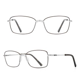 RB.Pilot Reading Glasses Blue Light Blocking Spring Hinge Readers for Women Anti Glare Filter Lightweight Eyeglasses