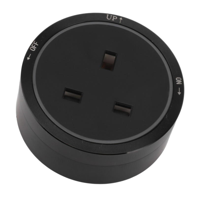 13A Power Track Socket Removable Electric Outlet Slide Guide Adapter