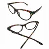 CVVTSPE 3 Pack Reading Glasses Blue Light Blocking Stylish Cat